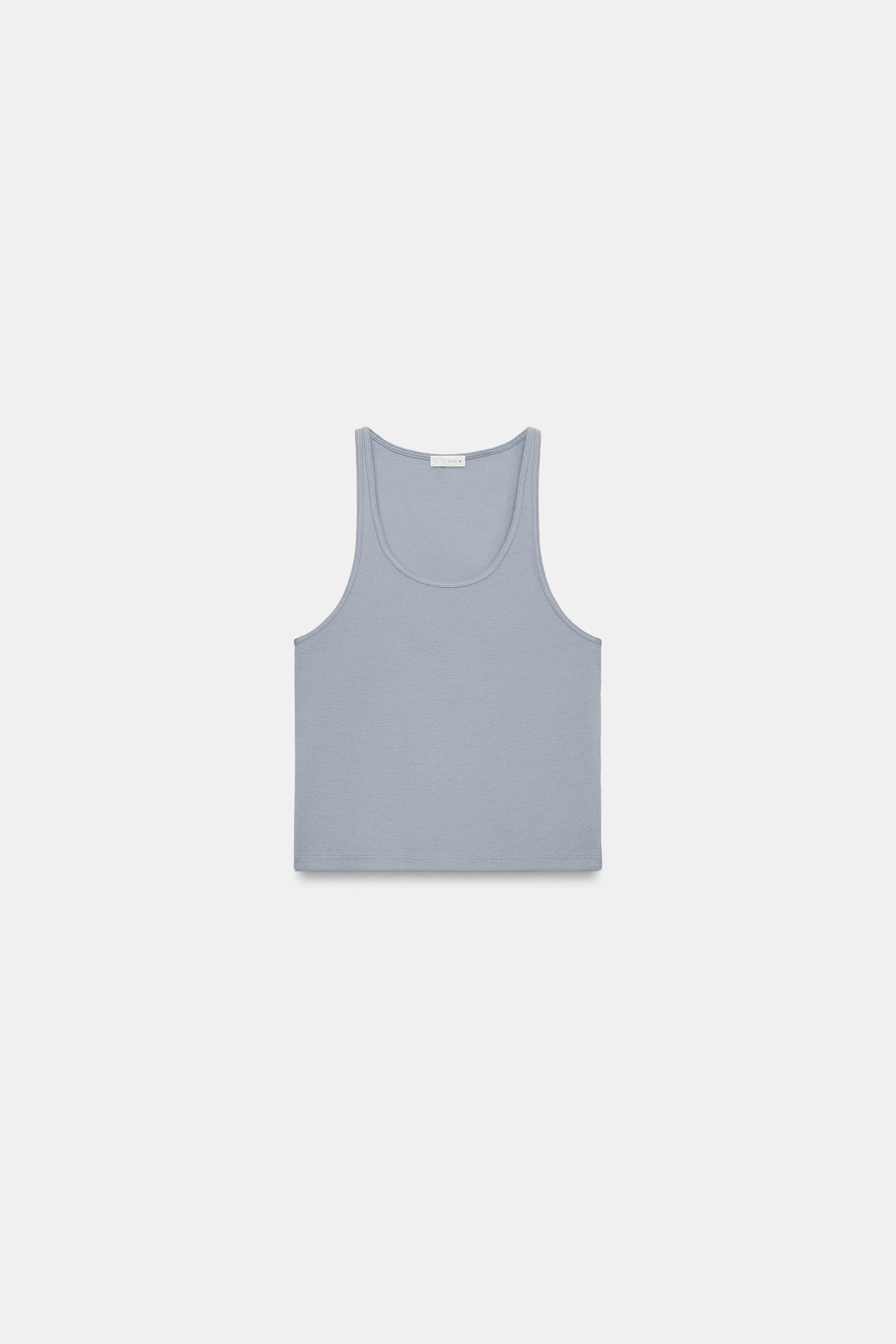 RIBBED CROP TOP